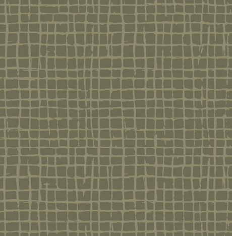 A-Street Prints 4177-27718 Albin Moss Gridline Wallpaper