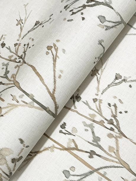 A-Street Prints 4177-27720 Silverling Neutral Budding Branch