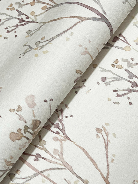 A-Street Prints 4177-27722 Silverling Lavender Budding Branc