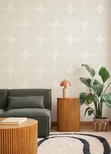 A-Street Prints 4177-27724 Savoye Brown Spiral Arches Wallpa