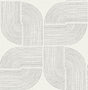 A-Street Prints 4177-27725 Savoye Black Spiral Arches Wallpa