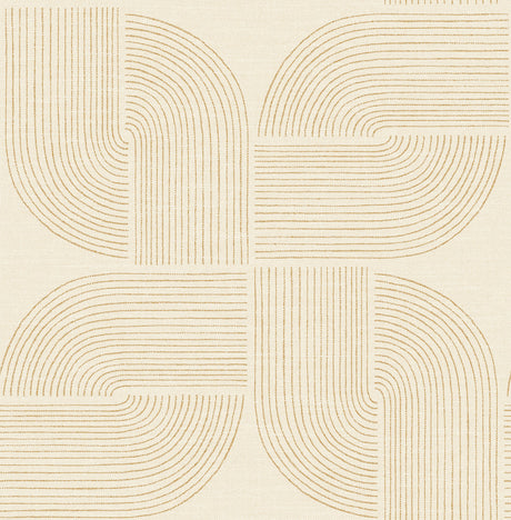 A-Street Prints 4177-27726 Savoye Wheat Spiral Arches Wallpa