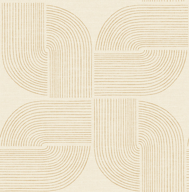 A-Street Prints 4177-27726 Savoye Wheat Spiral Arches Wallpa