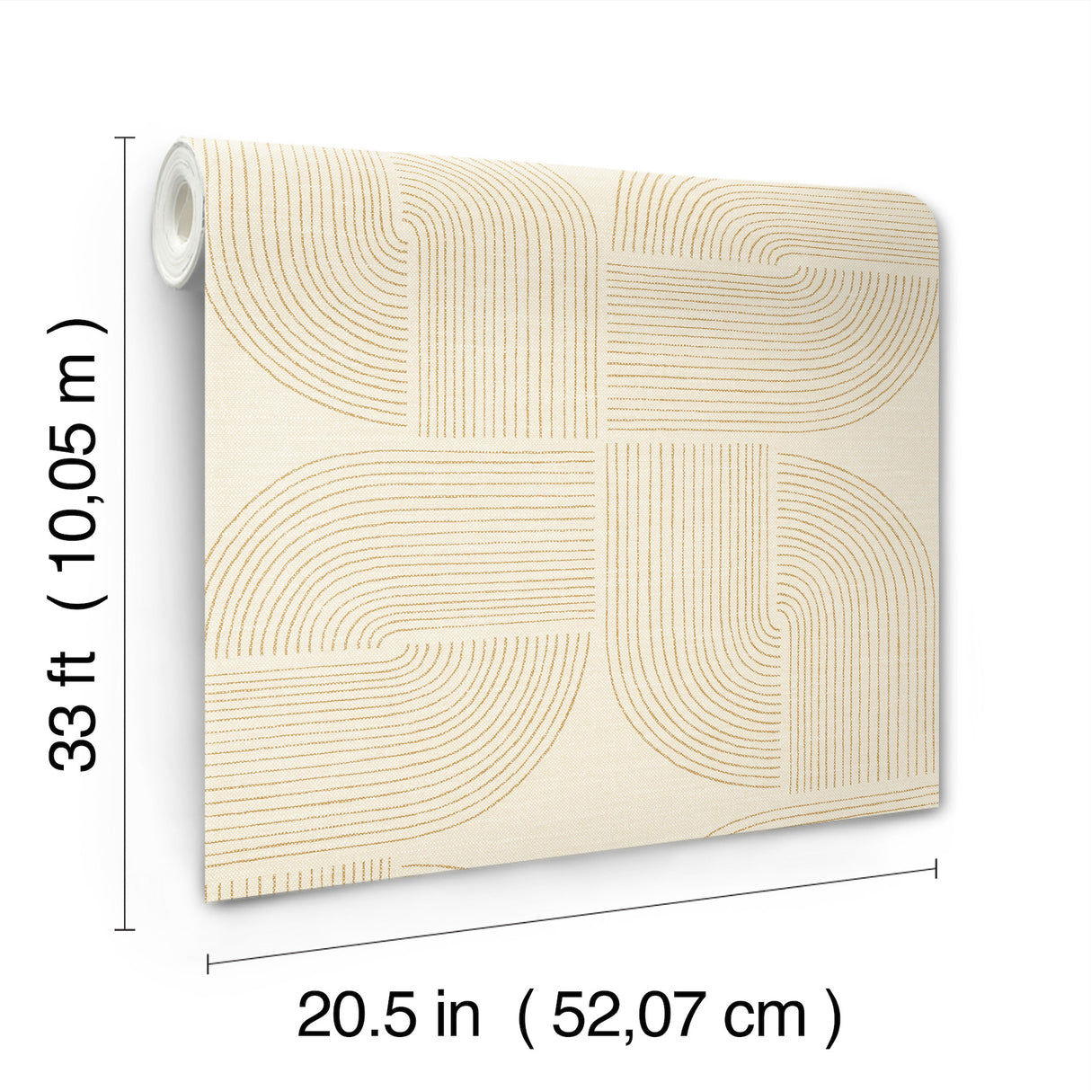 A-Street Prints 4177-27726 Savoye Wheat Spiral Arches Wallpa