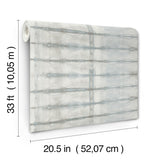 A-Street Prints 4177-27727 Modulus Denim Geometric Stripe Wa