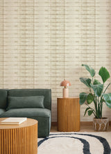 A-Street Prints 4177-27729 Modulus Beige Geometric Stripe Wa