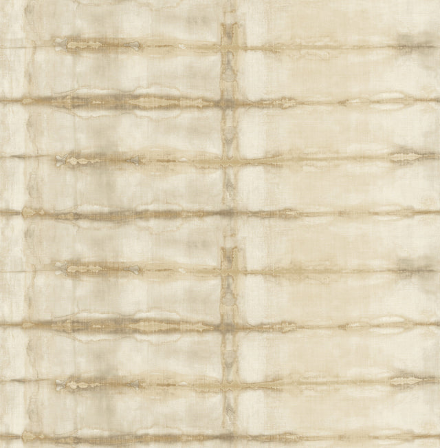A-Street Prints 4177-27730 Modulus Wheat Geometric Stripe Wa