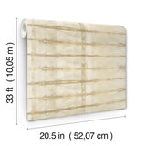 A-Street Prints 4177-27730 Modulus Wheat Geometric Stripe Wa
