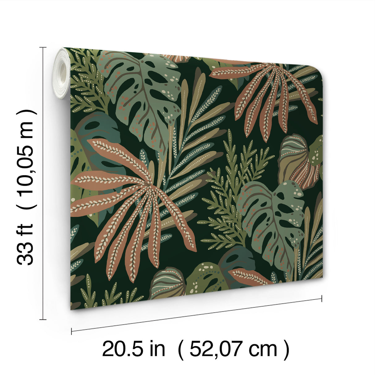 A-Street Prints 4177-27737 Alocasia Multicolor Tropical Foli