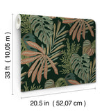 A-Street Prints 4177-27737 Alocasia Multicolor Tropical Foli