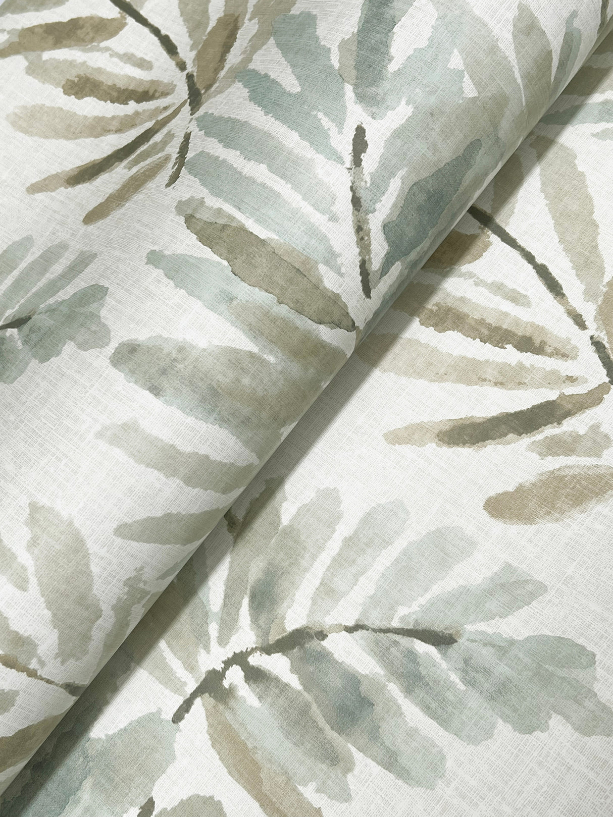 A-Street Prints 4177-27740 Serenade Aqua Ferns Wallpaper