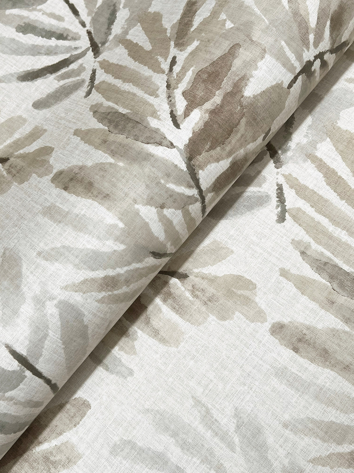 A-Street Prints 4177-27741 Serenade Grey Ferns Wallpaper