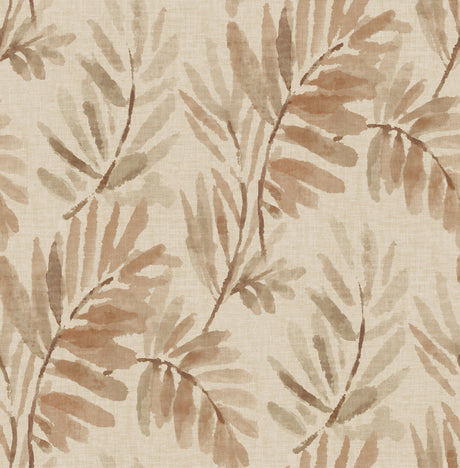 A-Street Prints 4177-27742 Serenade Blush Ferns Wallpaper