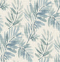 A-Street Prints 4177-27743 Serenade Blue Ferns Wallpaper
