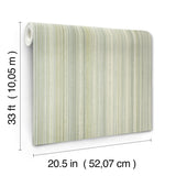 A-Street Prints 4177-27746 Elan Sea Green Ombre Stripe Wallp