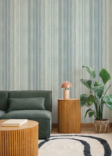 A-Street Prints 4177-27748 Elan Blue Ombre Stripe Wallpaper