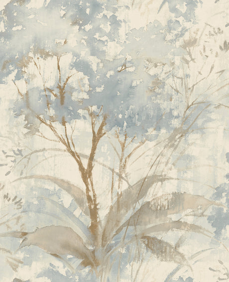 A-Street Prints 4177-27749 Mistwood Blue Forest Wallpaper