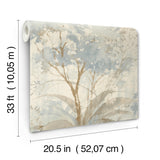 A-Street Prints 4177-27749 Mistwood Blue Forest Wallpaper