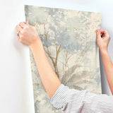 A-Street Prints 4177-27749 Mistwood Blue Forest Wallpaper