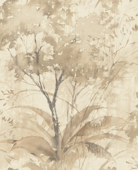 A-Street Prints 4177-27750 Mistwood Coffee Forest Wallpaper