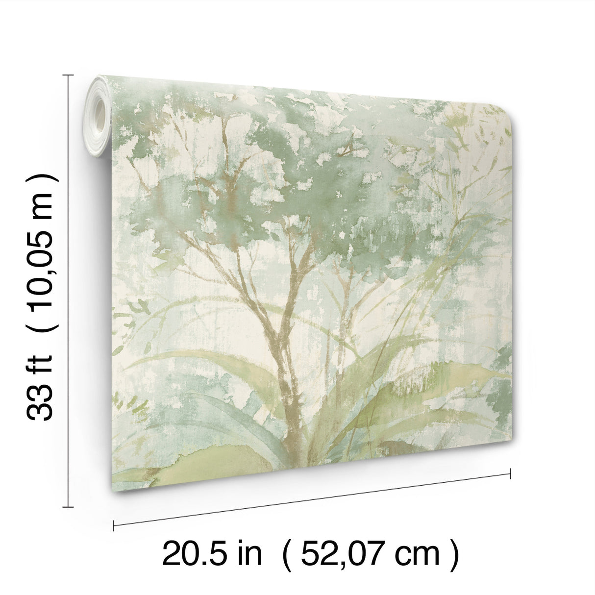 A-Street Prints 4177-27751 Mistwood Green Forest Wallpaper