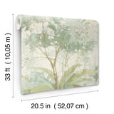 A-Street Prints 4177-27751 Mistwood Green Forest Wallpaper