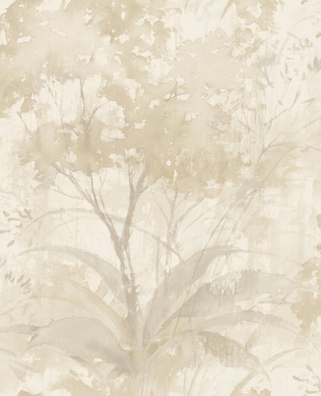 A-Street Prints 4177-27752 Mistwood Beige Forest Wallpaper