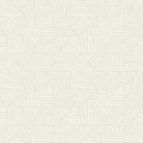 A-Street Prints 4177-83300 Crescendo Silver Block Geometric 