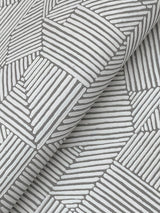 A-Street Prints 4177-83302 Crescendo Dark Grey Block Geometr