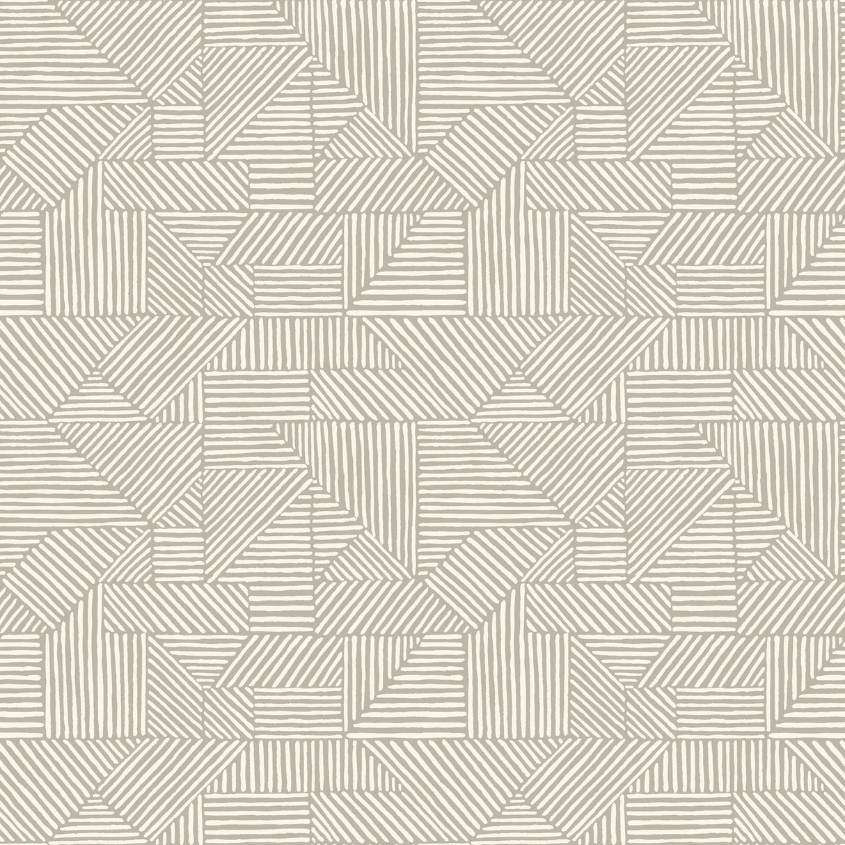 A-Street Prints 4177-83303 Crescendo Light Grey Block Geomet