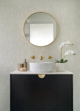 A-Street Prints 4177-83303 Crescendo Light Grey Block Geomet