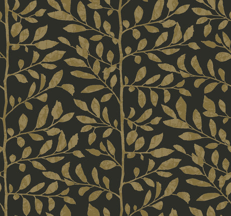 A-Street Prints 4177-83306 Sagecrest Black Sapling Wallpaper