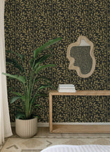 A-Street Prints 4177-83306 Sagecrest Black Sapling Wallpaper