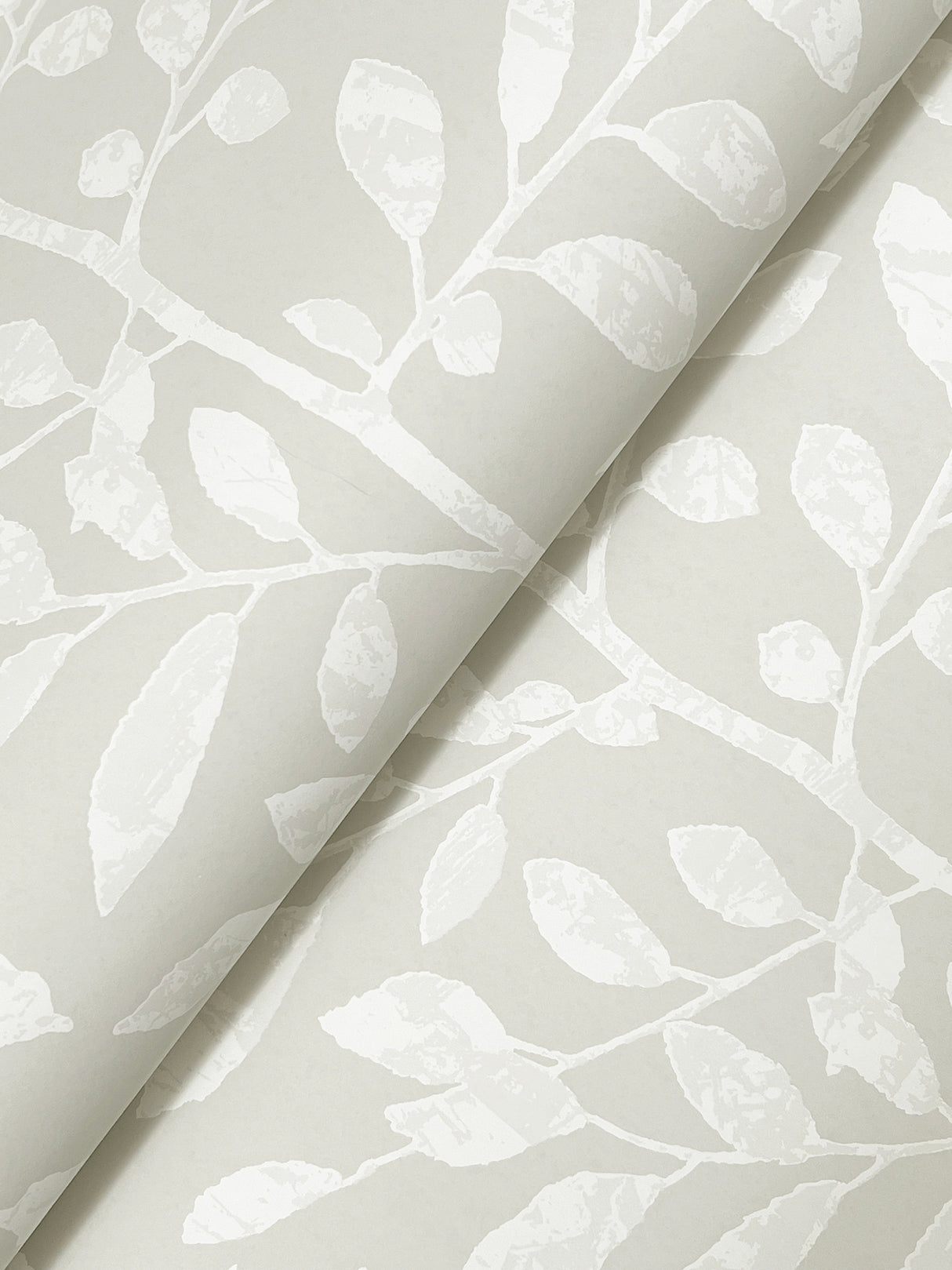 A-Street Prints 4177-83307 Sagecrest Light Grey Sapling Wall