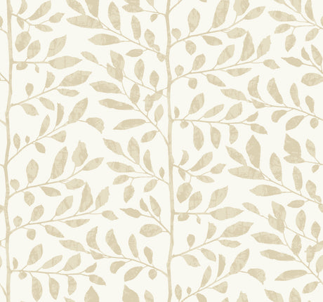 A-Street Prints 4177-83308 Sagecrest Platinum Sapling Wallpa