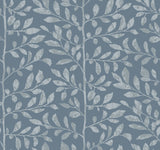 A-Street Prints 4177-83309 Sagecrest Blue Sapling Wallpaper