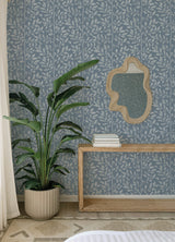 A-Street Prints 4177-83309 Sagecrest Blue Sapling Wallpaper