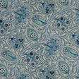 Schumacher 417N59 INDIRA in INDIGO Fabric - RAOUL TEXTILES