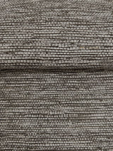 Warner 4183-4836 Mae Charcoal Faux Grasscloth Wallpaper