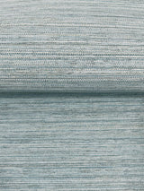 Warner 4183-4837 Nira Light Blue Fabric Weave Wallpaper