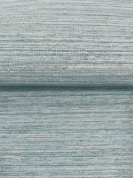 Warner 4183-4837 Nira Light Blue Fabric Weave Wallpaper