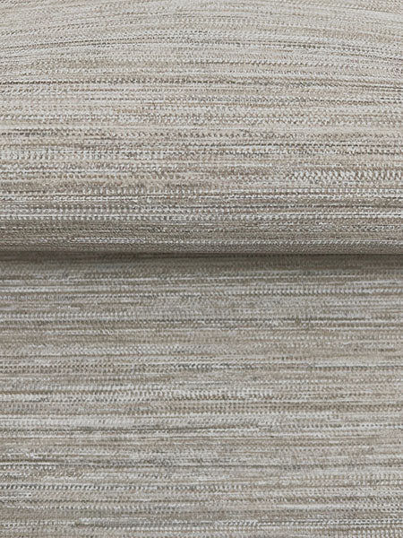 Warner 4183-4840 Nira Grey Fabric Weave Wallpaper