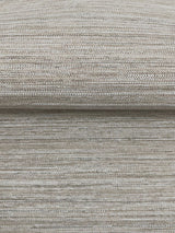 Warner 4183-4840 Nira Grey Fabric Weave Wallpaper