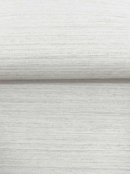 Warner 4183-4842 Nira White Fabric Weave Wallpaper