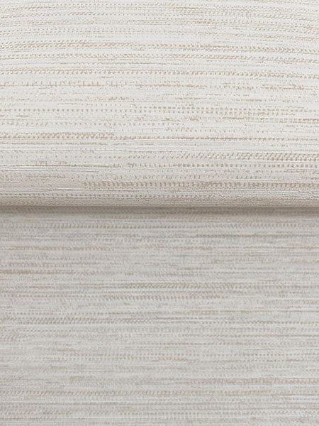 Warner 4183-4843 Nira Cream Fabric Weave Wallpaper