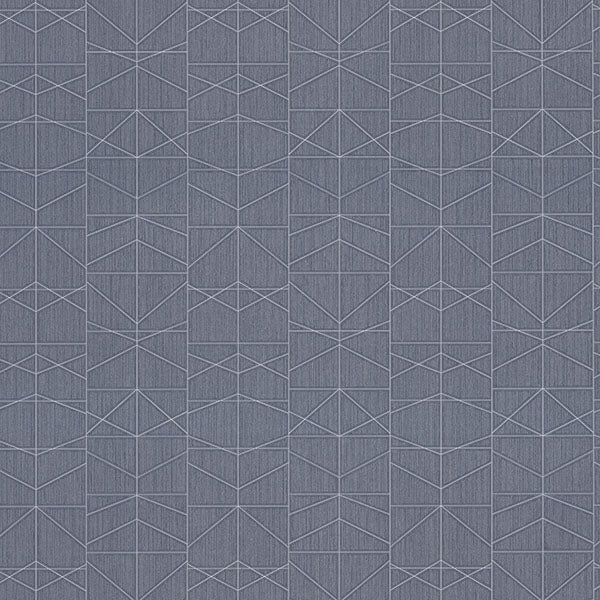 Warner Geometrics  Fabric Backed Wallpaper 4184-4920 - Eade's