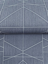Warner Geometrics  Fabric Backed Wallpaper 4184-4920 - Eade's