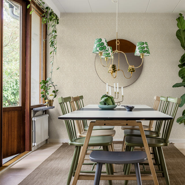 Schumacher 4185 KRYDDHYLLAN in IVORY Wallpaper - BORÃ…STAPET