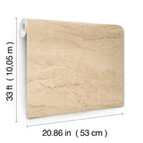 Chesapeake 4191-83001 Morgana Light Brown Stone Wallpaper