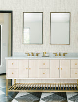 Chesapeake 4191-83002 Ramona White Distressed Texture Wallpa